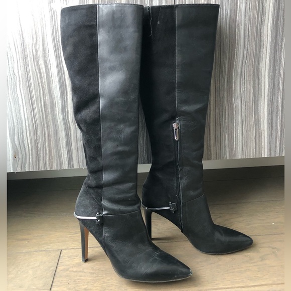 Sexy Sam Eldeman, suede and leather boots, size 8, barely worn - Picture 2 of 4